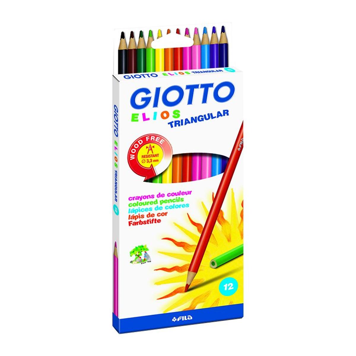 Hộp chì màu Giotto Elios Triangular 275800