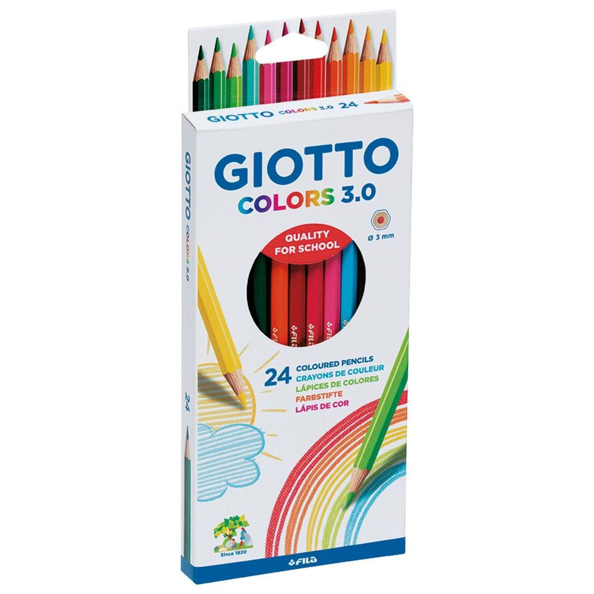 Chì 24 màu Giotto 276700