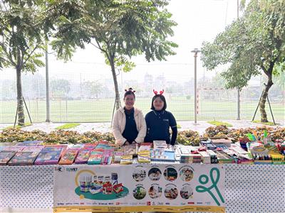 EQVIET góp mặt tại chuỗi hội chợ Giáng sinh 2025